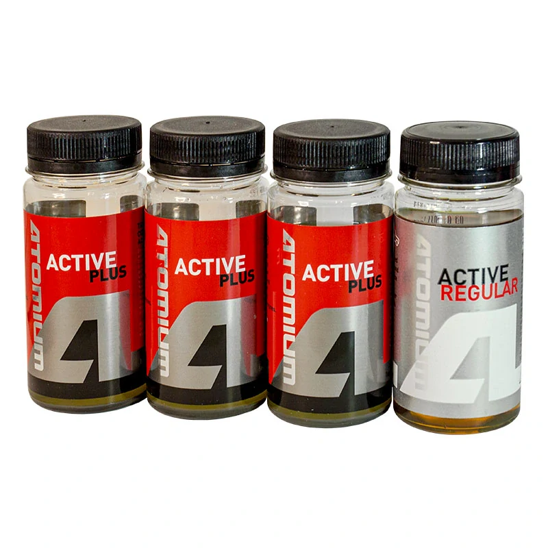Sada Atomium Active Plus 3x90 ml + Regular 100ml - aditivum do oleje pro benzinové, naftové a LPG spalovací motory