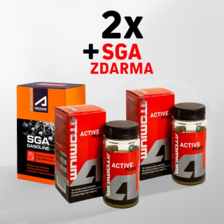 Atomium Active Plus, 2x90 ml + SGA zdarma 2x50ml